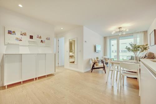 Η κουζίνα ή μικρή κουζίνα στο Apartamento Salesianos By Clabao