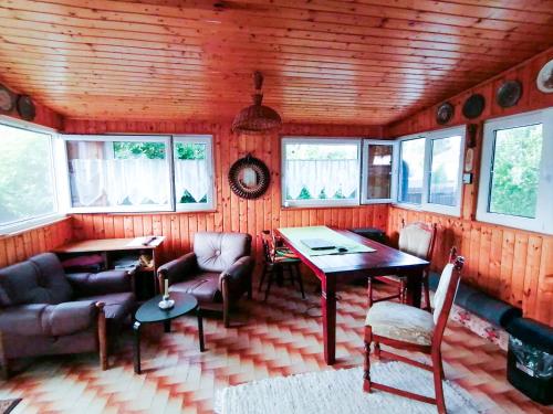 Ruang duduk di Haus am See in Vonyarc