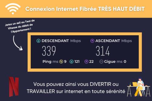 zrzut ekranu ekranu telefonu komórkowego z ramką tekstową w obiekcie L'Ibiza - Home Homy w mieście Montluçon