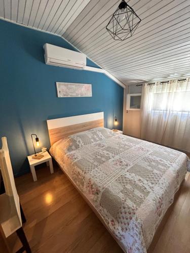 Ένα ή περισσότερα κρεβάτια σε δωμάτιο στο Quinta de Areias