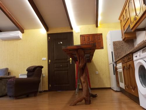 A kitchen or kitchenette at Arrabal Cerro de la Majestad