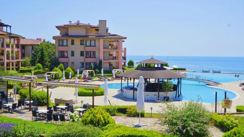 Hồ bơi trong/gần Kaliakria Sea View apartment Flor de luna 21