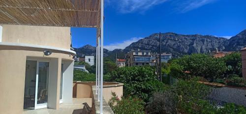 Appartement 3 chambres avec terrasse vue mer à 150 m de la plage