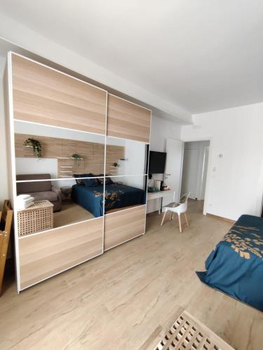 Postel nebo postele na pokoji v ubytování A'Mmare Casa Vacanze