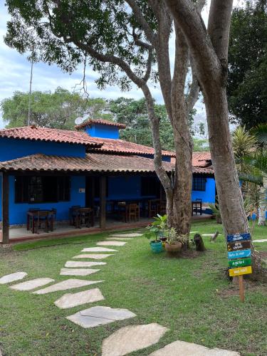 Vườn quanh Pousada Fora da Rotina