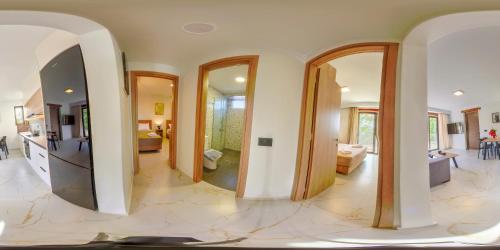 Ένα ή περισσότερα κρεβάτια σε δωμάτιο στο Eagle bay loft
