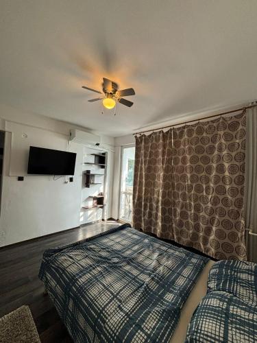 Postel nebo postele na pokoji v ubytování Holi Studio