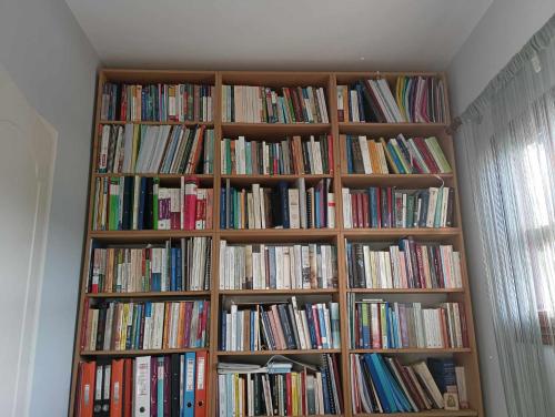Biblioteca en el departamento