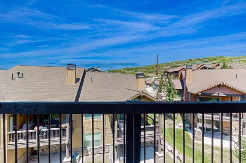 a view from the balcony of a house at Black Rock Ridge - Unit L in Heber City