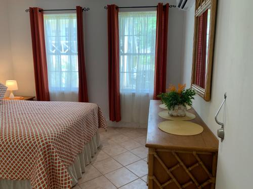 Ένα ή περισσότερα κρεβάτια σε δωμάτιο στο Jolly Holiday Apartment 1 B