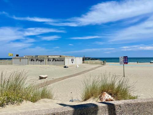 Appartement cosy 2 pièces avec WIFI, terrasse Ouest, 50m plage et commerces - Canet Sud - FR-1-748-21