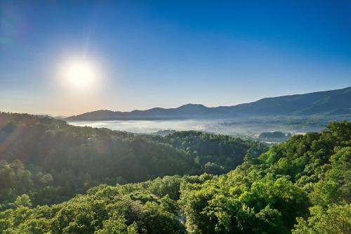 Deja View Serene Mountain Cabin for a Family Get-away with a Hot tub Sauna Fire pit that is Pet Friendly photo 6