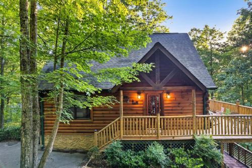 Deja View Serene Mountain Cabin for a Family Get-away with a Hot tub Sauna Fire pit that is Pet Friendly photo 28