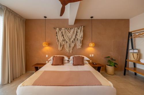 Letto o letti in una camera di Casa Bicachi - Adults Only