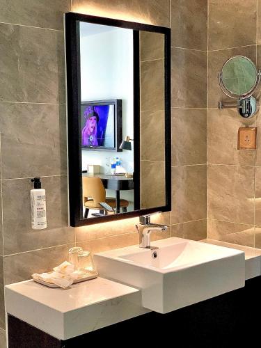 Phòng tắm tại Duas house studio sapphire Hạ Long