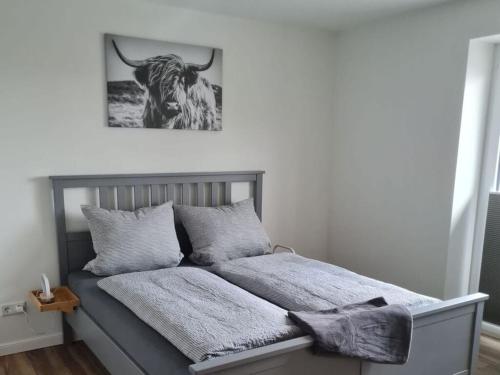 Postel nebo postele na pokoji v ubytování Holiday home Stieglund