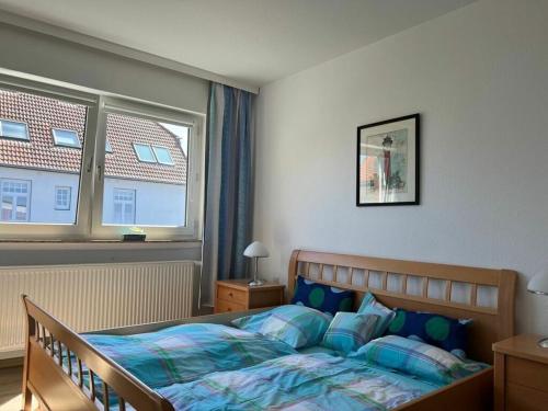 Postel nebo postele na pokoji v ubytování Holiday apartment "Schnorr"