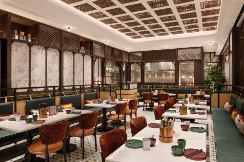 Un restaurante u otro lugar para comer en Shangri-La Fuzhou