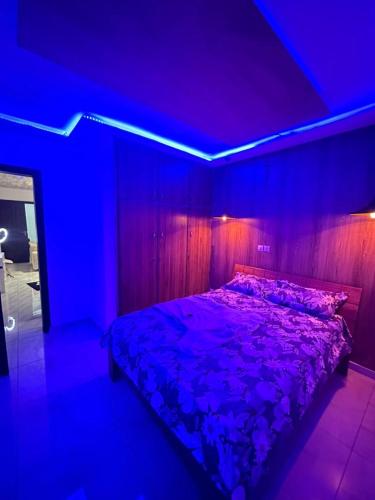 Postel nebo postele na pokoji v ubytování RÉSIDENCE ATYPIQUE NUAGÉE avec JACUZZI