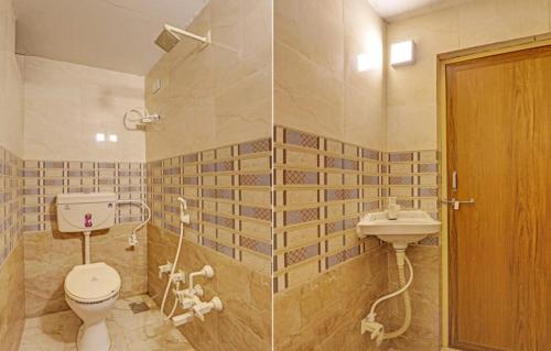 Koupelna v ubytování Hotel Alexa - Satellite Prahladnagar, Ahmedabad