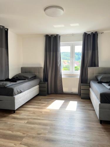 Katil atau katil-katil dalam bilik di Wohnung mit 3 Schlafzimmern nahe Red Bull Ring