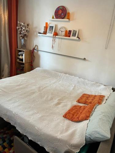 Un ou plusieurs lits dans un hébergement de l'établissement Appartement familial Paris 16 Porte de Saint Cloud