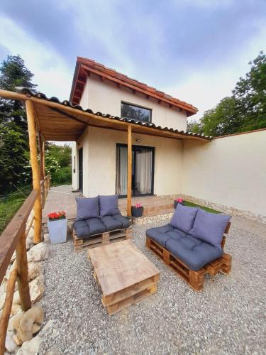 Cozy Tiny House plus SPA - à Pereille d'en Haut