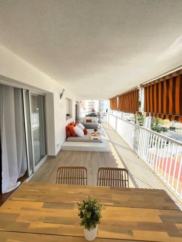 Apart NOIR. Fabulosa terraza con vistas al mar 2hb