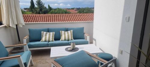 Χώρος καθιστικού στο Apartments Noa