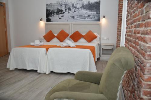 Posezení v ubytování Hostal San Lorenzo