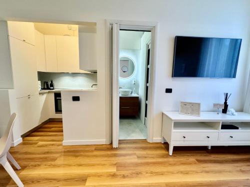 Una cocina o zona de cocina en Art Lake View