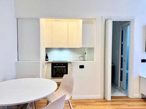 Una cocina o zona de cocina en Art Lake View