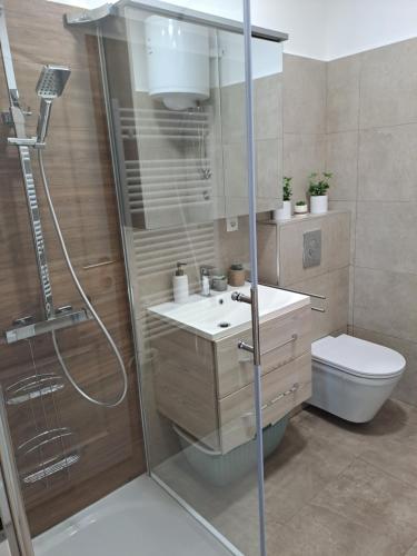 Bilik mandi di Apartman Bella 3