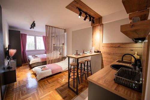Køkken eller tekøkken på L&D Apartments