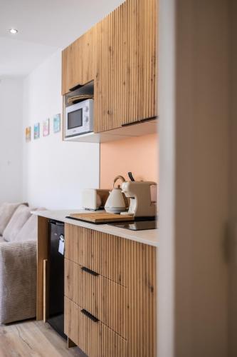 Dapur atau dapur kecil di Cosy Neuf Hyper Centre Toulon