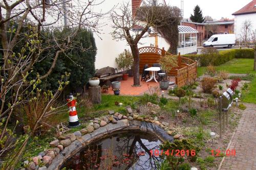 Κήπος έξω από το Ferienwohnung Riebe