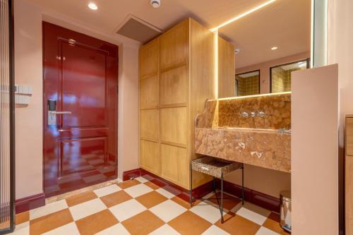 Koupelna v ubytování Yonca Anjelika Otel