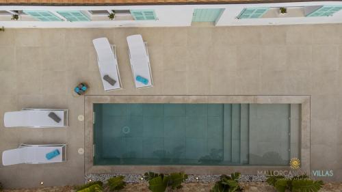 Ένα μπάνιο στο Villa Veles Dos