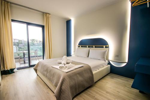 Bay View Hotelにあるベッド