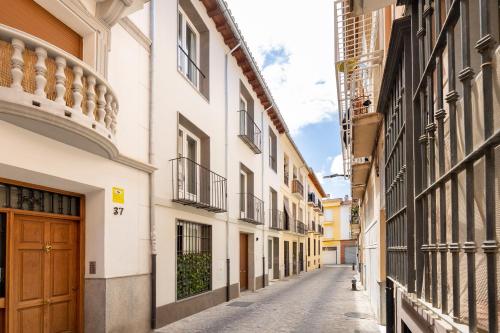 Terraza privada en ático en el centro de Granada