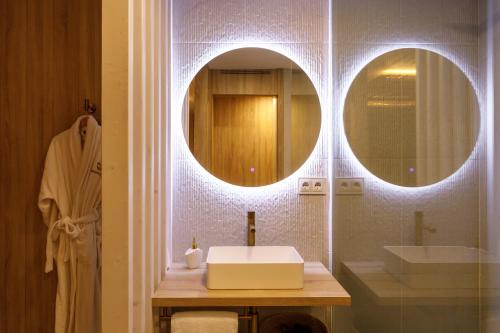 Koupelna v ubytování Cabanas da Luz