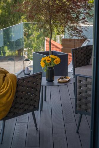 Posezení v ubytování BJ81 Suite Hotel