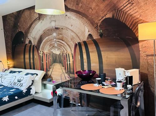 Postel nebo postele na pokoji v ubytování M Boutique Suite