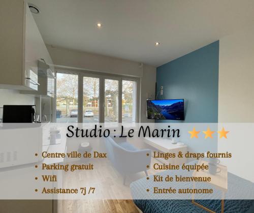 Le Marin, à 500m du centre ville