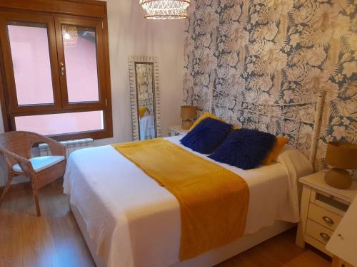 Postel nebo postele na pokoji v ubytování Villa garcia Llanes Spa Posada de Llanes