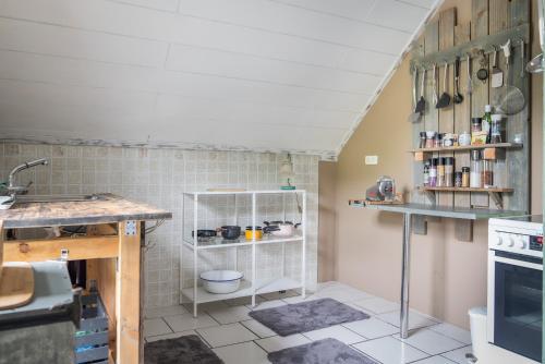 Kuchyň nebo kuchyňský kout v ubytování Appartement 9 Nichtraucherappartement