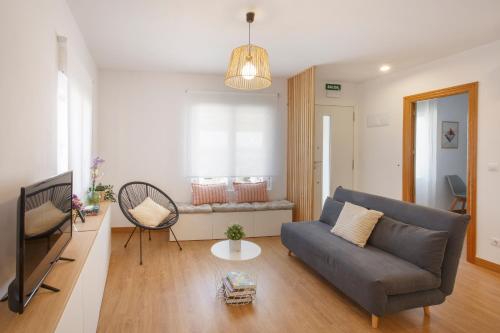 Posezení v ubytování Apartamento turístico Ana