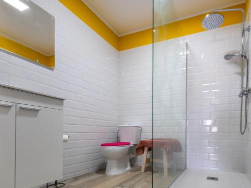 Koupelna v ubytování Cortijo La Manna con piscina privada - Salobreña