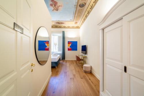 Koupelna v ubytování Residenza d'Epoca Palazzo Salviati Quaratesi
