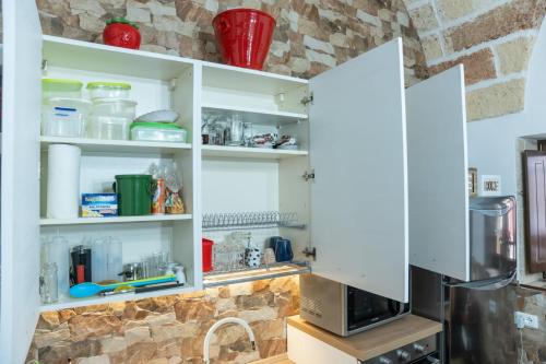 Η κουζίνα ή μικρή κουζίνα στο Casa Vacanza Gallipoli Suite Paradise Galatone Salento